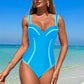 🌞🩱 Sexy Skinny Waist Ladies One Piece Costum de baie