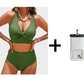 🌊🌴🌞Set de bikini cu talie înaltă👙