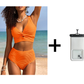 🌊🌴🌞Set de bikini cu talie înaltă👙