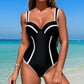 🌞🩱 Sexy Skinny Waist Ladies One Piece Costum de baie
