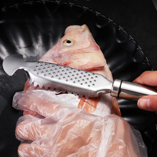 🐟Oțel inoxidabil Fish Scale Remover💯