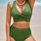 🌊🌴🌞Set de bikini cu talie înaltă👙