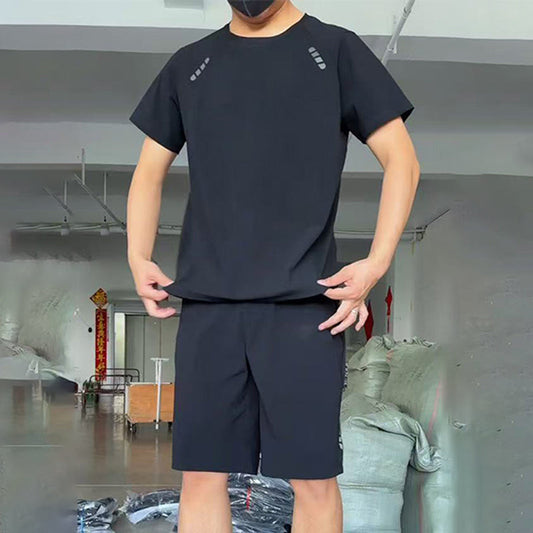 🔥Set de 2 piese cu tricou scurt casual pentru bărbați