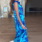 ✨Rochie lungă fără mâneci cu imprimeu, pentru femei👗