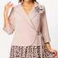 ✨Set blazer și fustă florală pentru femei