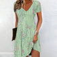 🔥 Femeii florale imprimare A-Line Mini rochie👗