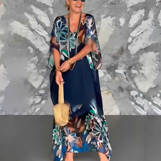 ✨Rochie maxi imprimată pentru femei