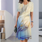 ✨Rochie elegantă cu degrade de culori