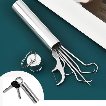 🦷Set de scobitori din oțel inoxidabil💯